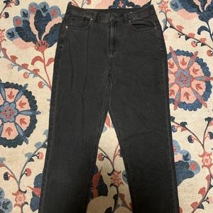American Eagle Black Mom Jean